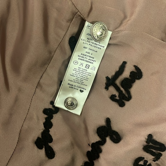 Johanna Ortiz Equestrian Novelty Jacket Embroidered - Picture 5 of 5
